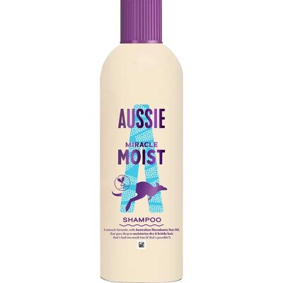 Aussie Miracle Moist Schampo 300 ml Aussie Miracle Moist Schampo 300 ml