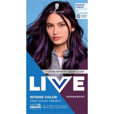 Schwarzkopf LIVE Intense Color 87 Mystic Violet Schwarzkopf LIVE Intense Color 87 Mystic Violet