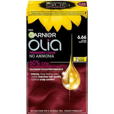 Garnier Olia 6.66 Carmin - Hårfärg Garnier Olia 6.66 Carmin - Hårfärg