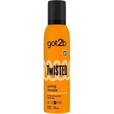 Schwarzkopf Got2b Twisted Mousse 250 ml Schwarzkopf Got2b Twisted Mousse 250 ml