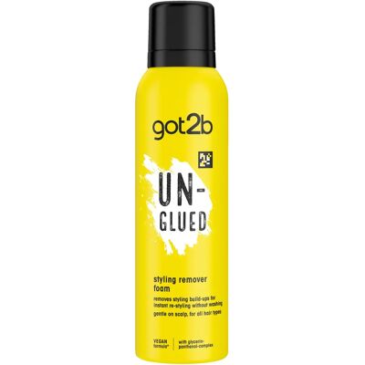 Schwarzkopf Got2b Un-Glued Styling Remover Foam 150 ml Schwarzkopf Got2b Un-Glued Styling Remover Foam 150 ml