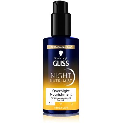 Schwarzkopf Gliss Night Nutri Mist 100 ml Schwarzkopf Gliss Night Nutri Mist 100 ml