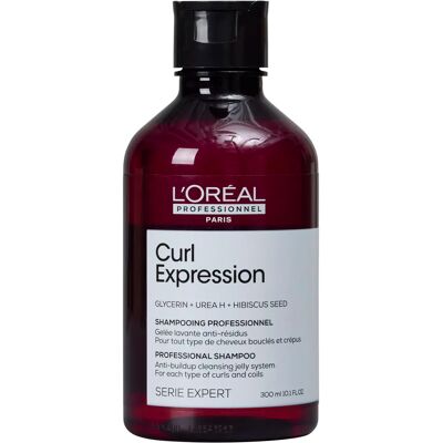 Fuktgivande sulfatfritt gelshampoo L'Oreal Professionnel Curl Expression - Hår Fuktgivande sulfatfritt gelshampoo L'Oreal Professionnel Curl Expression - Hår