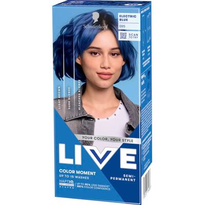 Schwarzkopf LIVE Color Moment 95 Electric Blue Schwarzkopf LIVE Color Moment 95 Electric Blue