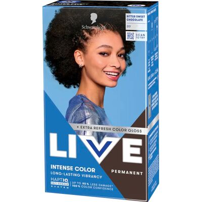 Schwarzkopf LIVE Intense Color 89 Bitter Sweet Chocolate Schwarzkopf LIVE Intense Color 89 Bitter Sweet Chocolate