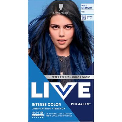 Schwarzkopf LIVE Intense Color U67 Blue Mercury Schwarzkopf LIVE Intense Color U67 Blue Mercury