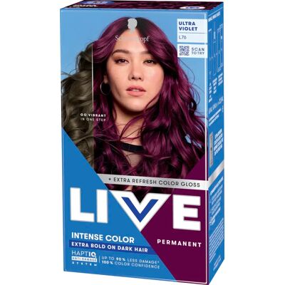Schwarzkopf LIVE Intense Color L76 Ultra Violet Schwarzkopf LIVE Intense Color L76 Ultra Violet