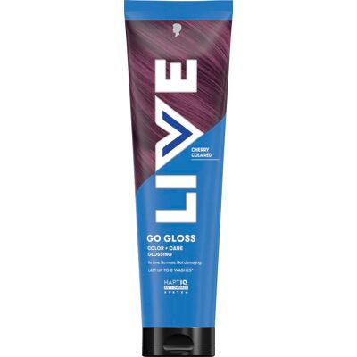 Schwarzkopf LIVE Go Gloss 150 ml Cherry Cola Red Schwarzkopf LIVE Go Gloss 150 ml Cherry Cola Red
