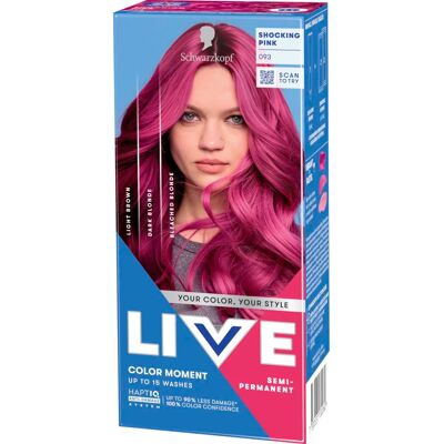 Schwarzkopf LIVE Color Moment 93 Shocking Pink Schwarzkopf LIVE Color Moment 93 Shocking Pink