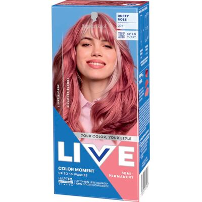 Schwarzkopf LIVE Color Moment 025 Dusty Rose Schwarzkopf LIVE Color Moment 025 Dusty Rose