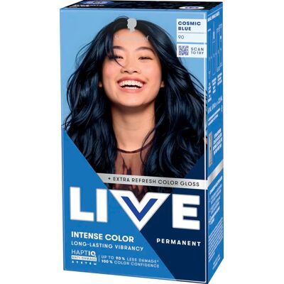 Schwarzkopf LIVE Intense Color 90 Cosmic Blue Schwarzkopf LIVE Intense Color 90 Cosmic Blue