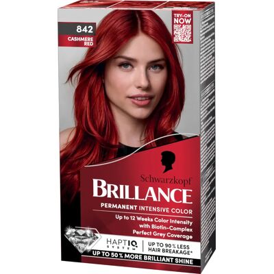 Schwarzkopf Brillance Permanent Intensive Color 842 Cashmere Schwarzkopf Brillance Permanent Intensive Color 842 Cashmere