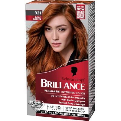 Schwarzkopf Brillance Permanent Intensive Color 921 Boho Copper Schwarzkopf Brillance Permanent Intensive Color 921 Boho Copper