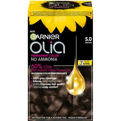 Garnier Olia 5.0 Brun - Hårfärg Garnier Olia 5.0 Brun - Hårfärg