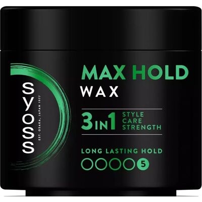 Syoss Max Hold Hårvax - Stylinggel - 150ml Syoss Max Hold Hårvax - Stylinggel - 150ml