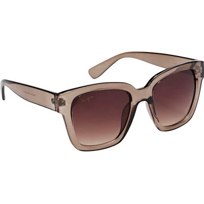 Haga Optik Haga Eyewear Solglasögon Marbella Transparent Khaki Brown Gradient lens Haga Optik Haga Eyewear Solglasögon Marbella Transparent Khaki Brown Gradient lens