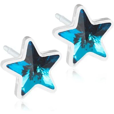 Blomdahl Örhängen Star Aquamarine 6 mm Blomdahl Örhängen Star Aquamarine 6 mm