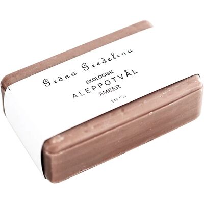 Gröna Gredelina Aleppotvål 10% Amber Gröna Gredelina Aleppotvål 10% Amber