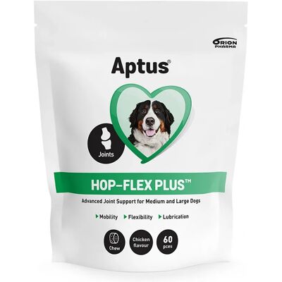 Aptus Hop-Flex Plus Hundgodis - Stöder ledrhälsa och flexibilitet Aptus Hop-Flex Plus Hundgodis - Stöder ledrhälsa och flexibilitet