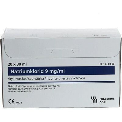 Fresenius Kabi Natriumklorid 9mg/ml Microspol - Ögon, sår & näs sköljmedel Fresenius Kabi Natriumklorid 9mg/ml Microspol - Ögon, sår & näs sköljmedel