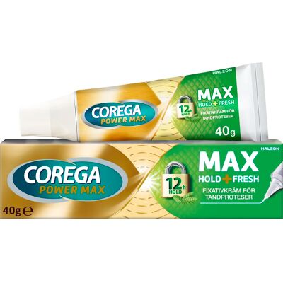 Corega Max Hold + Fresh - Proteskrem Corega Max Hold + Fresh - Proteskrem