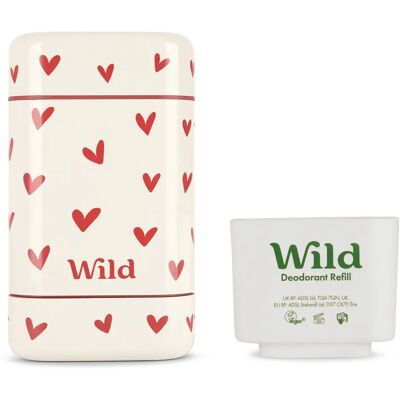 Wild Pink Grapefruit & Lime Heart Case Deodorantstift med Etui 40g Wild Pink Grapefruit & Lime Heart Case Deodorantstift med Etui 40g