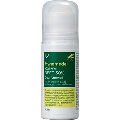 Hjärtats Myggmedel DEET 30% Roll-on 50 ml Hjärtats Myggmedel DEET 30% Roll-on 50 ml