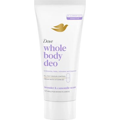 Dove Lavender & Chamomile Whole Body Deodorant Cream 75 ml Dove Lavender & Chamomile Whole Body Deodorant Cream 75 ml