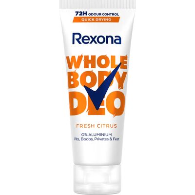 Rexona Whole Body Deo Fresh Citrus Cream 75 ml Rexona Whole Body Deo Fresh Citrus Cream 75 ml