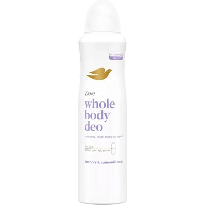 Dove Lavender & Chamomile Whole Body Deodorant Spray 150 ml Dove Lavender & Chamomile Whole Body Deodorant Spray 150 ml