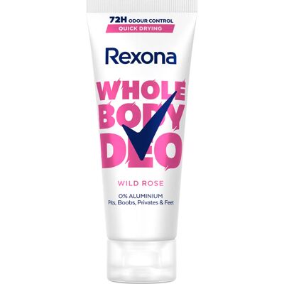 Rexona Whole Body Deo Wild Rose Cream 75 ml Rexona Whole Body Deo Wild Rose Cream 75 ml