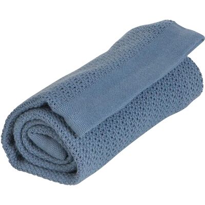 Vinter & Bloom Filt Soft Grid EKO Denim Blue 100x75cm Vinter & Bloom Filt Soft Grid EKO Denim Blue 100x75cm
