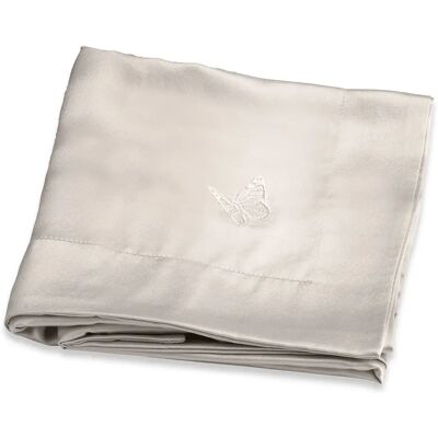Amelie Soie Silk Pillow Grey Amelie Soie Silk Pillow Grey