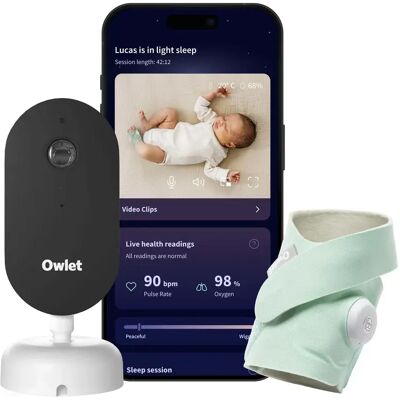 Owlet Dream Duo Sock & Camera Mint Owlet Dream Duo Sock & Camera Mint