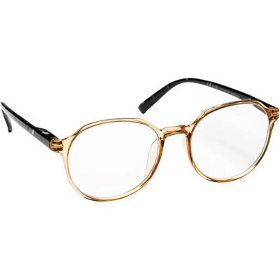 Haga Optik Haga Nora Transp/Havana Läsglasögon 1par +2.0 Haga Optik Haga Nora Transp/Havana Läsglasögon 1par +2.0