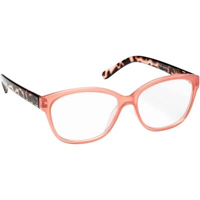 Haga Optik Haga Sala Rose/Transparent Havana Läsglasögon 1par +1.0 Haga Optik Haga Sala Rose/Transparent Havana Läsglasögon 1par +1.0