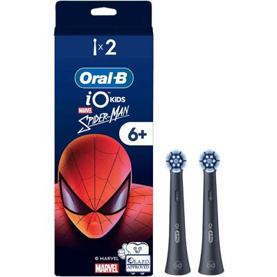 Oral-B iO Kids 6+ Marvel Spider-Man Tandborsthuvuden 2 st Oral-B iO Kids 6+ Marvel Spider-Man Tandborsthuvuden 2 st