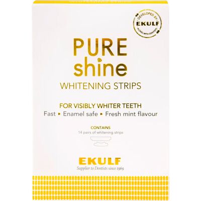 Ekulf Pure Shine Whitening Strips - Blekningsremsor Ekulf Pure Shine Whitening Strips - Blekningsremsor