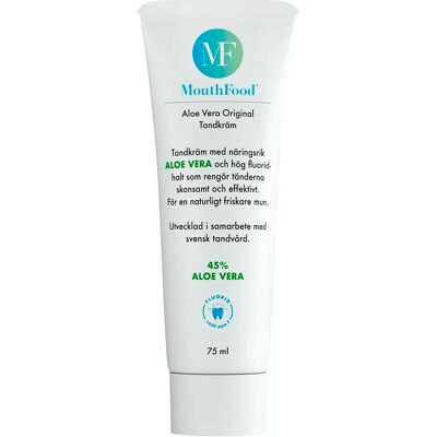 MouthFood Aloe Vera Tandkräm 75 ml MouthFood Aloe Vera Tandkräm 75 ml