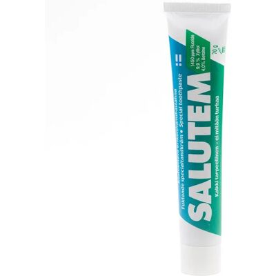 Salutem Fluor Fuktande Specialtandkräm 70g Salutem Fluor Fuktande Specialtandkräm 70g