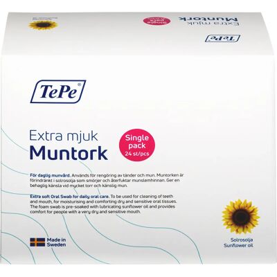 TePe Smörjande Muntork Extra Mjuk 24 st TePe Smörjande Muntork Extra Mjuk 24 st