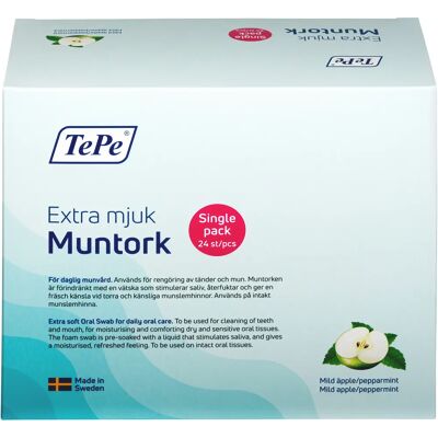 TePe Salivstimulerande Muntork Extra Mjuk 24 st TePe Salivstimulerande Muntork Extra Mjuk 24 st