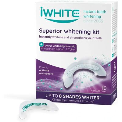 Iwhite Superior Whitening Kit - Blekningskit, Säkert, Omedelbart, 8 nyanser, Hemmabruk Iwhite Superior Whitening Kit - Blekningskit, Säkert, Omedelbart, 8 nyanser, Hemmabruk