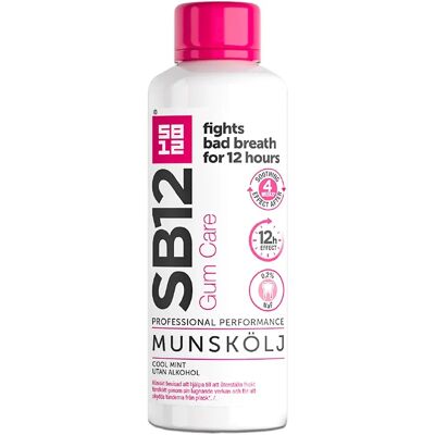 SB12 Gum Care Munskölj, 0,2% 500 ml SB12 Gum Care Munskölj, 0,2% 500 ml