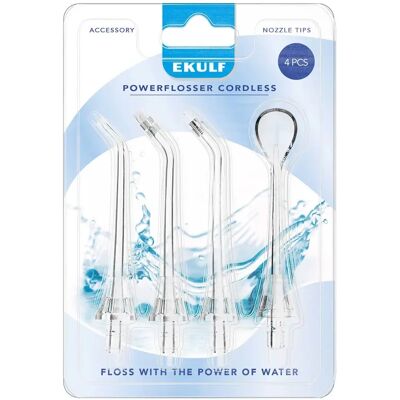Ekulf PowerFlosser Premium Refill 4 st Ekulf PowerFlosser Premium Refill 4 st