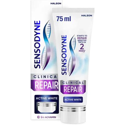 Sensodyne Clinical Repair Active White Tandkräm 75ml Sensodyne Clinical Repair Active White Tandkräm 75ml