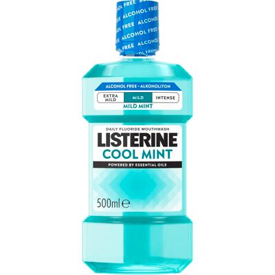 Listerine Kall Mint Mild Munskölj Listerine Kall Mint Mild Munskölj