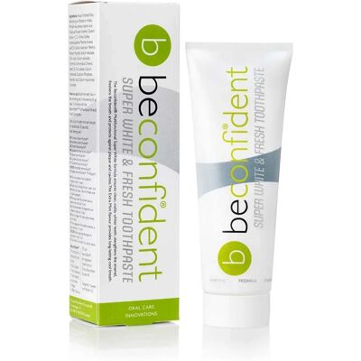 Beconfident Multifunctional Superwhite Fresh Tandkräm 75 ml Beconfident Multifunctional Superwhite Fresh Tandkräm 75 ml