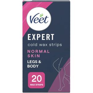 Veet Expert Kallvaxremsor - Normal hud - 20 st Veet Expert Kallvaxremsor - Normal hud - 20 st
