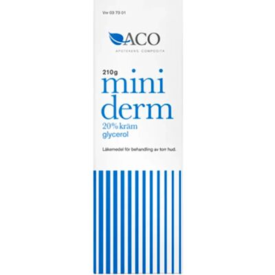 Miniderm Kräm 20% Tub 210g Miniderm Kräm 20% Tub 210g